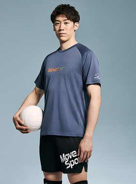 日本movesport石川祐希排球26春夏吸汗运动圆领短袖T恤SV6SHT05U