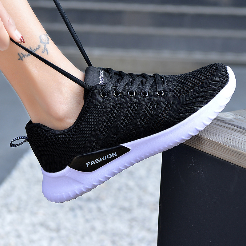 新选鬼步舞鞋春夏网面透气运动y休闲女鞋跑步鞋广场舞舞蹈鞋学生