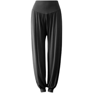 精选舞蹈裤女练功灯笼裤莫代尔上衣舞蹈服练功Q服古典罗卜裤现代