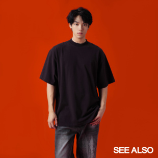 重磅纯棉t恤复古百搭宽松短袖 阿苏特染情侣美式 男LD3887 ALSO SEE