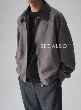 SEE ALSO『黑标旗舰』超精纺丝光羊毛老钱新贵风松弛真皮翻领夹克