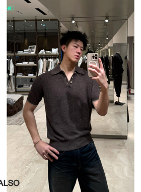 SEE ALSO『高定系列』7针棉麻花纱新贵老钱松弛海鸥亨利领针织衫