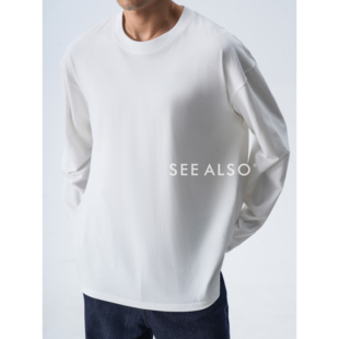 超精纺丝光棉长袖 row重磅回馈 基础纯棉打底T恤SA170 ALSO SEE