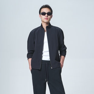 ZeroTouch 第二皮肤 横纹肌理感微廓形冲锋衣夹克外套 ALSO SEE