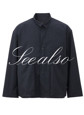 SEE ALSO 日系cityboy衬衫 宽松廓形工装口袋户外情侣夹克LD4305