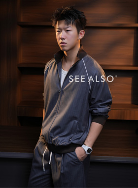 SEE ALSO『高端面料niuniu系列』超精纺绵羊毛山羊绒新贵条纹外套