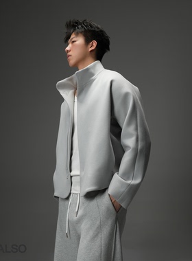 SEE ALSO “素奢美学”space cotton廓形高定绵羊毛太空棉夹克