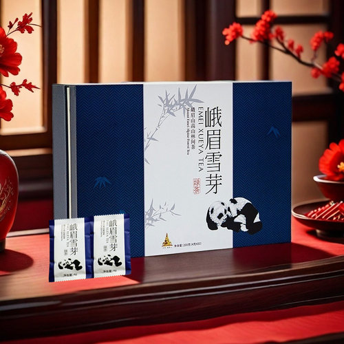 2025新茶峨眉雪芽高山绿茶礼盒