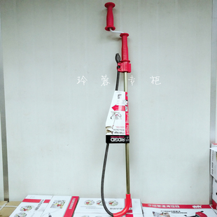 正品原装美国里奇管道疏通器K-3、家用专业疏通马桶手摇清理机