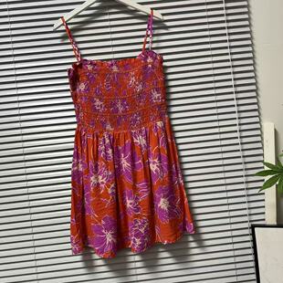 0406-26法系吊带碎花连体衣收腰女装度假风夏装甜美修身潮流显瘦