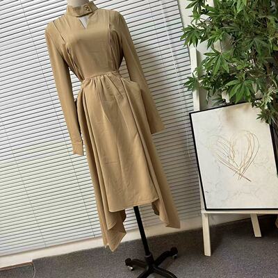 0924-31台湾品牌单设计款时尚轻奢高级感优雅女人味气质款连衣裙