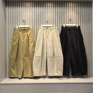 MONA 宽松显瘦 中腰宽松休闲阔腿灯笼裤女小个子 秋冬新款2024