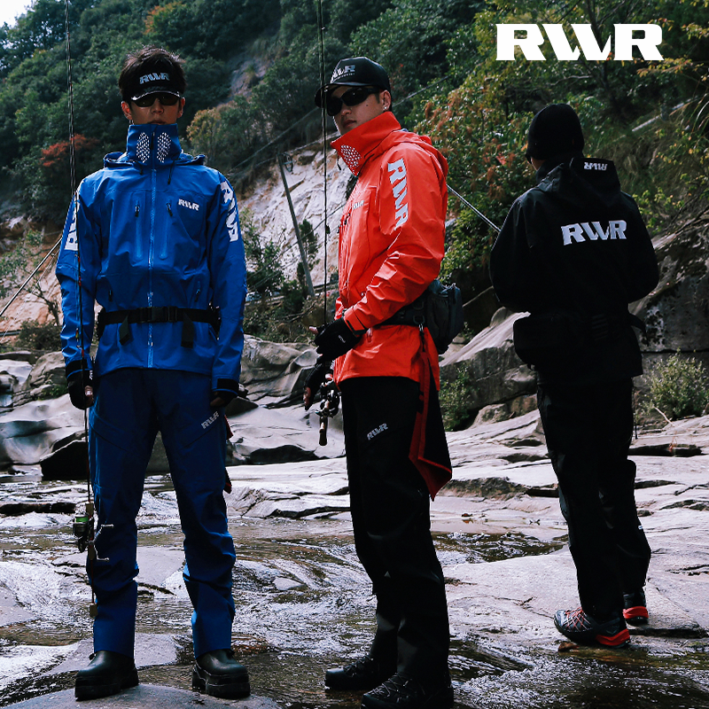 新款RVVR冲锋衣硬壳外套户外防风防雨软壳防寒冲锋衣钓鱼服3302