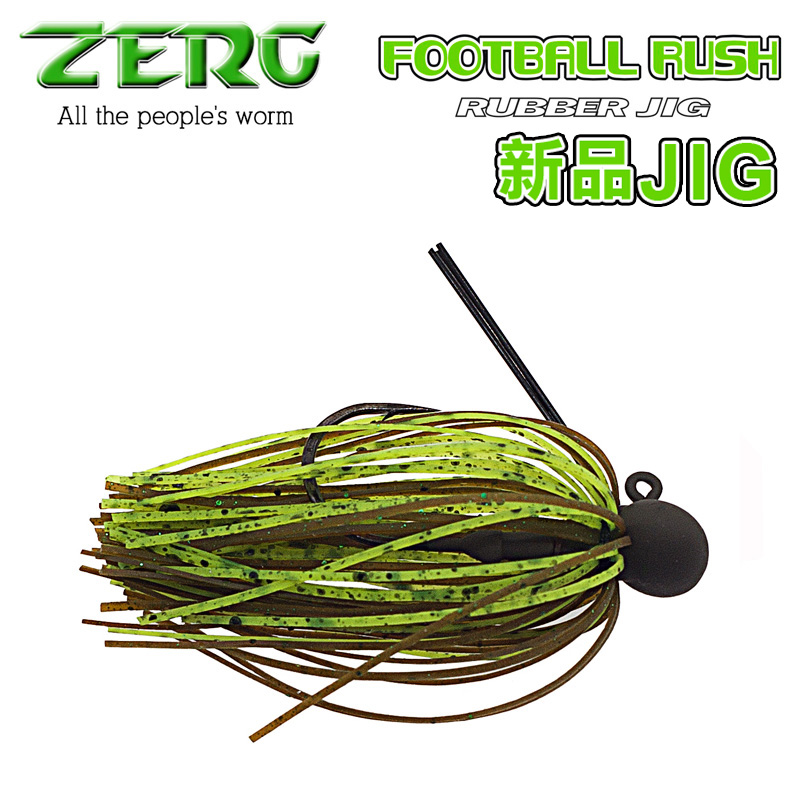 ³æ×åROUND FOOTBALL RUSH RUBBER JIGºúÐëÀÐ3.5/5.3/7/9¿ËÓã¹³