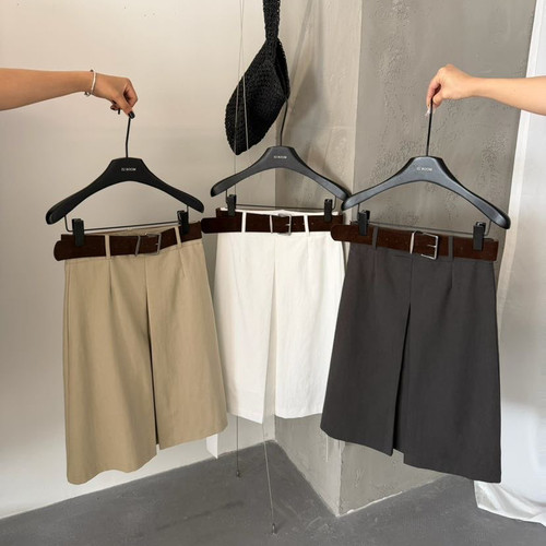 IU ROOM 韩系简约气质百搭显瘦半身裙设计感通勤设计感a字裙3931