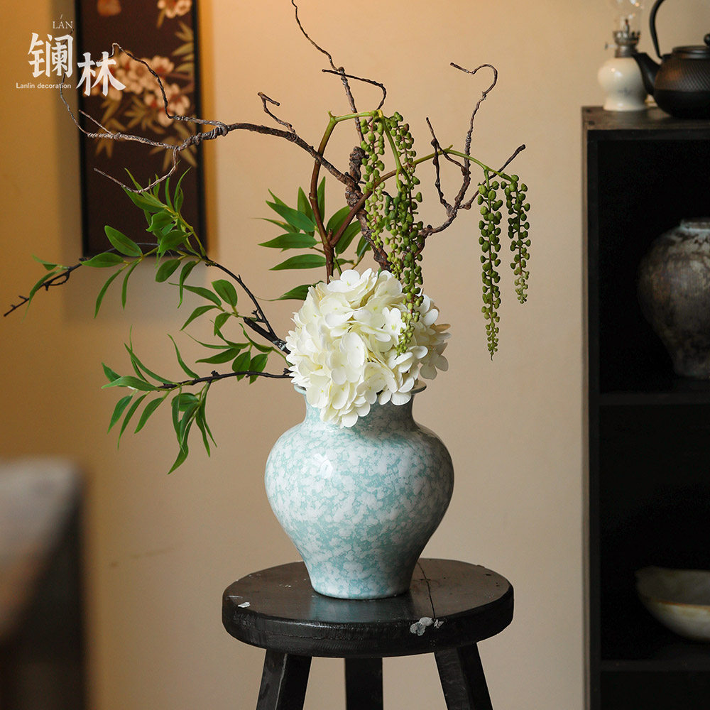 侘寂风花瓶复古摆件客厅插花水培新中式民宿茶室装饰高级感插鲜花,家居饰品,花瓶,淘宝优惠券,粉丝福利购,淘宝优惠卷