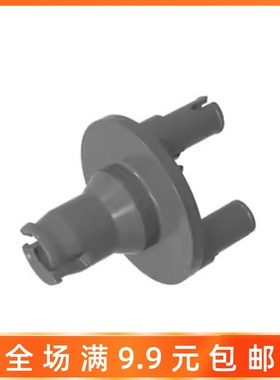 兼容乐高科技配件92909/4610378 转向连接件 深灰色 悬挂驱动桥