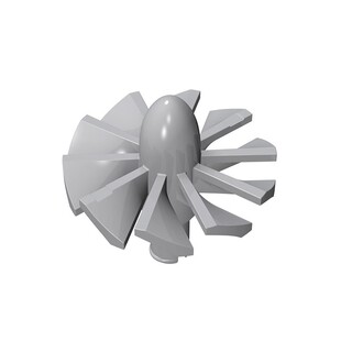 小颗粒科技积木 MOC零件 兼容某高43122配件 飞机引擎 螺旋桨带销