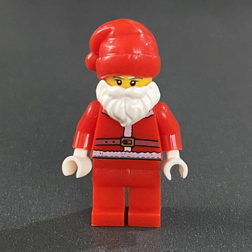 小颗粒积木配件圣诞老人