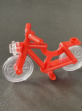 MOC小颗粒积木零件 兼容4719c02拼装玩具 自行车 单车 组合配件