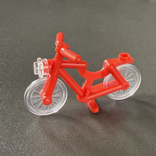 单车 MOC小颗粒积木零件 自行车 玩具 组合配件 兼容4719c02拼装