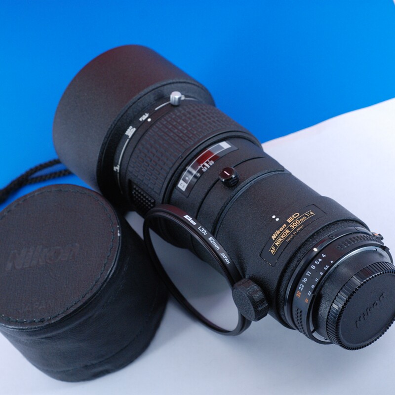 nikon 尼康 af 300/4 ed 300mm f4长焦自动镜头定焦全幅低色散