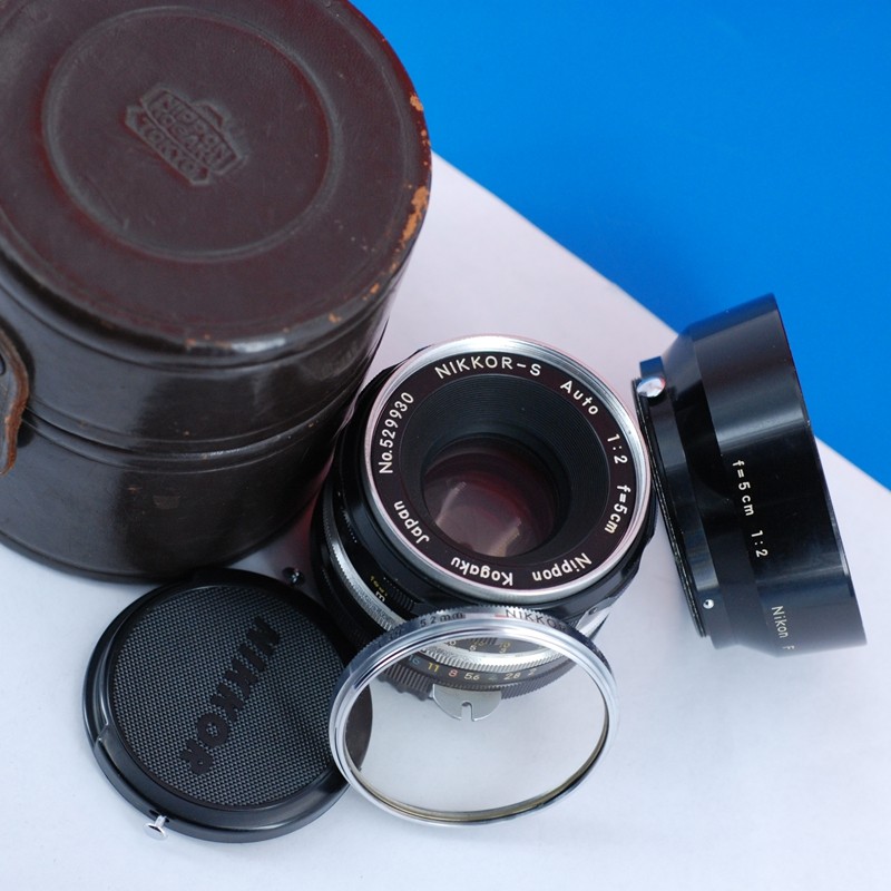 NIKON 尼康手动镜头 AI/H/H.C AUTO 50/2 5cm f2厘米版 标头全幅