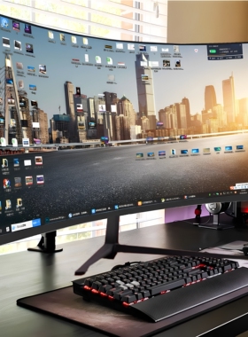 24英寸台式电脑显示器IPS27升降4K144HZ显示屏32电竞屏幕2K240HZ