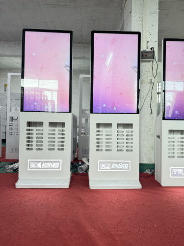 美团充电屏幕机大屏机高清液晶屏广告机厂家直销大量现货支持定制