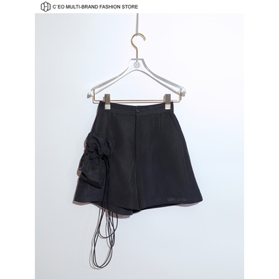 [特价2折] DEPLUMER 中国 不对称口袋装饰高腰短裤 CEO FASHION