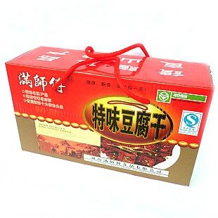 满师傅特味豆干1斤装小礼盒礼品礼包年货邵阳新宁土特产豆腐香干