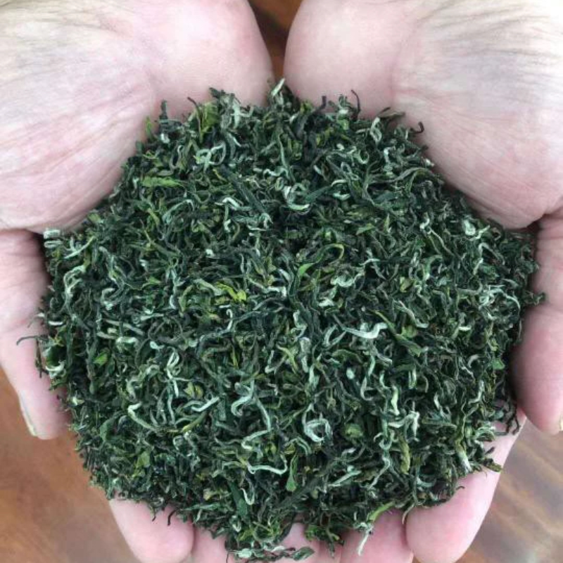 湖北黄冈英山农家手工绿茶无污染零添加乡间涵妈土特产1斤3斤包邮