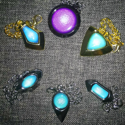 奥特曼胸灯计时器金属挂件钥匙扣