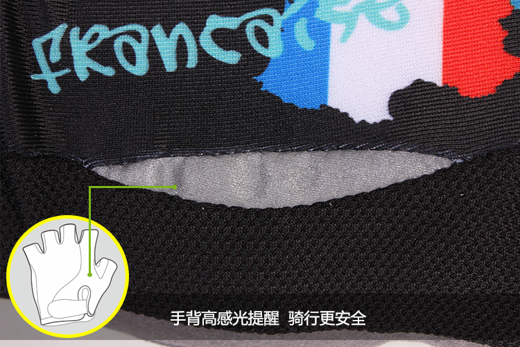 Gants pour vélo mixte SPAKCT - Ref 2255488 Image 4