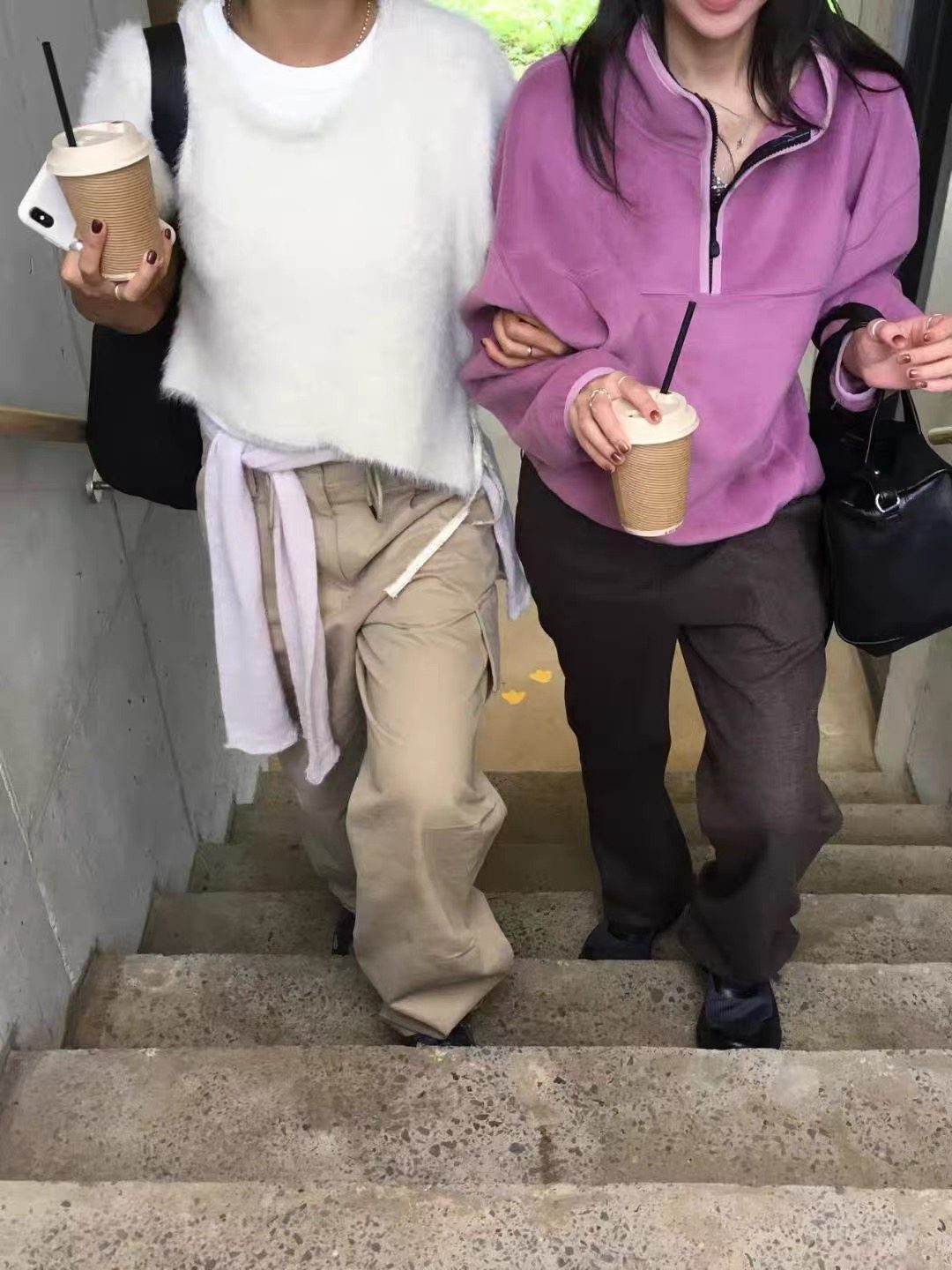 现～bubble韩代BREATHE东大门秋冬款女装套头长袖卫衣实体秒发