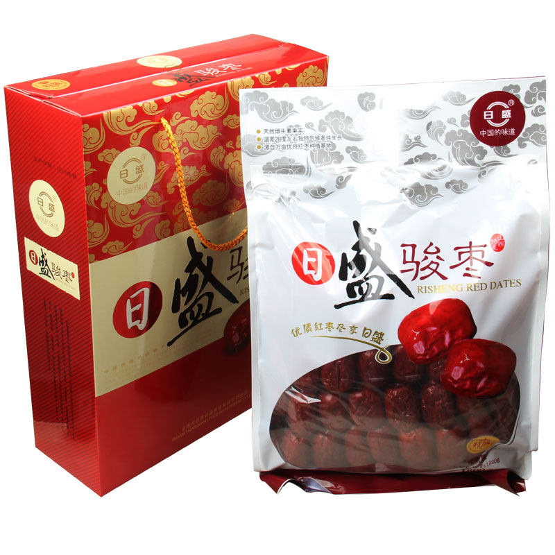 晋特好日盛骏枣礼盒1800克山西特产红枣大包装