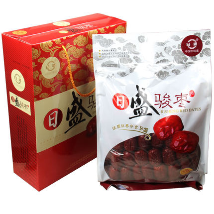 晋特好日盛骏枣礼盒1800克山西特产红枣大包装