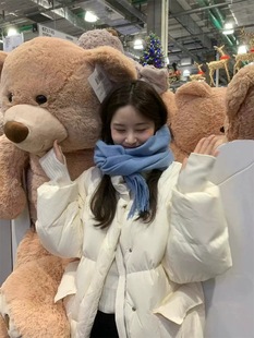 减龄立领防风保暖抽绳90白鸭绒羽绒服外套 新款 韩国ounce 2025冬季