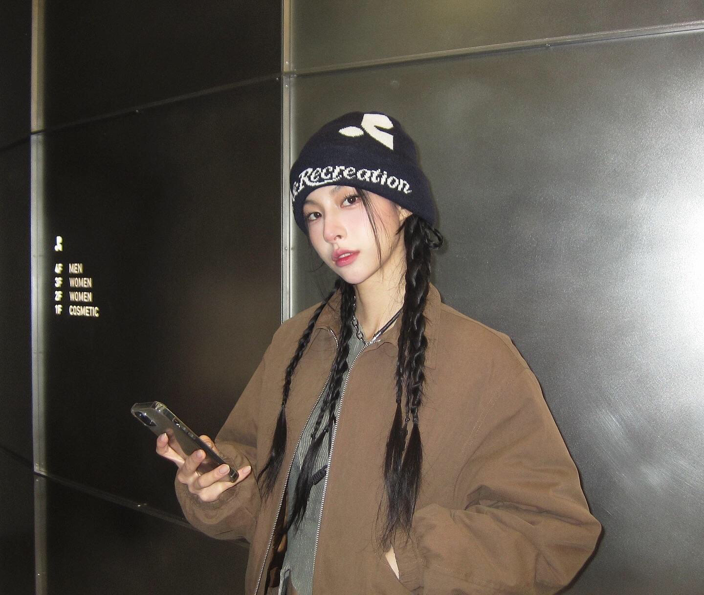 Suhoo韩国小众Rest and recreation复古翻领加厚夹棉拉链夹克外套