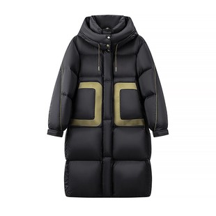 晶岩2025新款95白鸭绒加厚泡芙外套户外女士厚款保暖宽松-7091