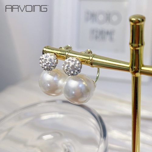 小众珍珠耳钉耳饰珍珠