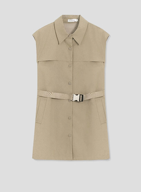 FOREVERCAN“霍华德城堡”Old money 收腰显瘦工装连衣裙 SD18868