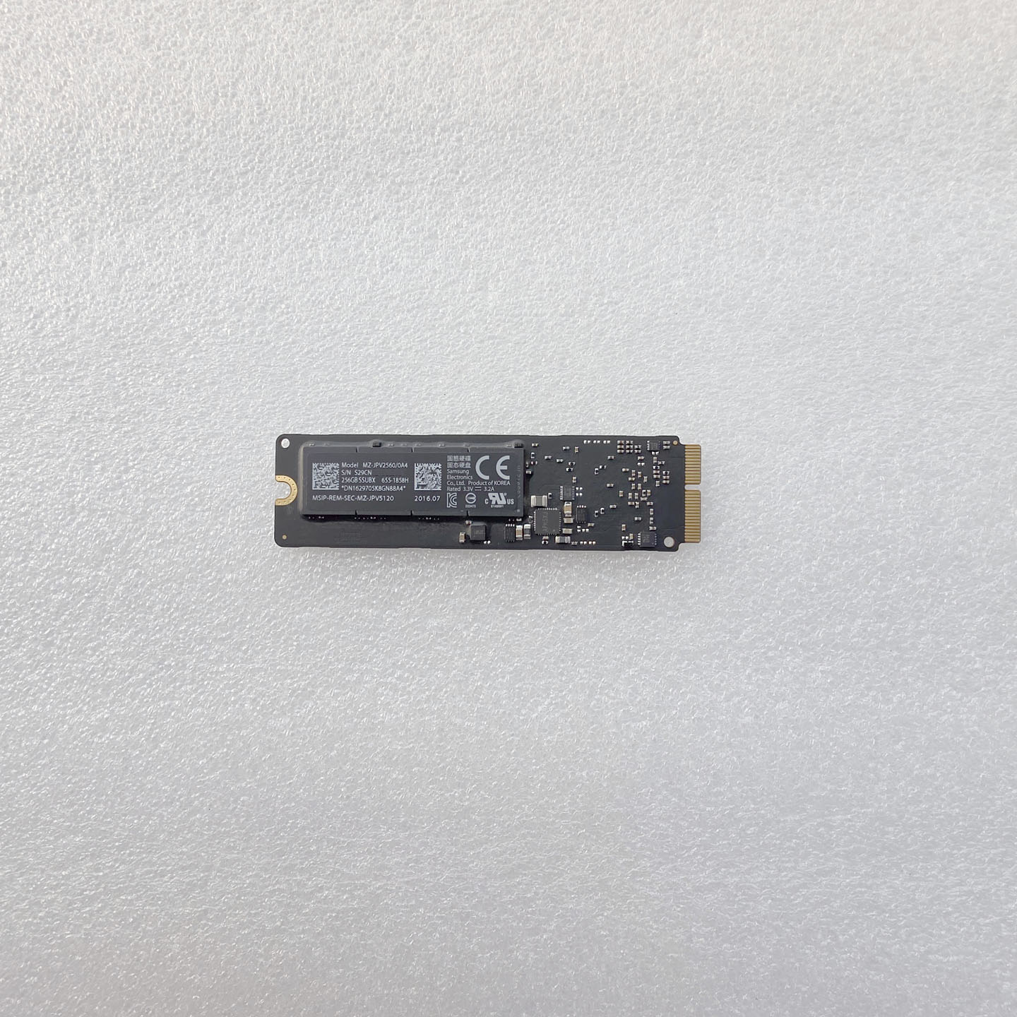 适用苹果的原装固态256G硬盘SSD