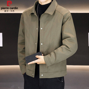 皮尔卡丹轻薄羽绒服男款冬季夹克防寒服2025新款商务休闲保暖外套