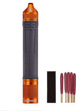 授权戈博GERBER手电筒户外电筒多功能救生火柴防水仓31-001031