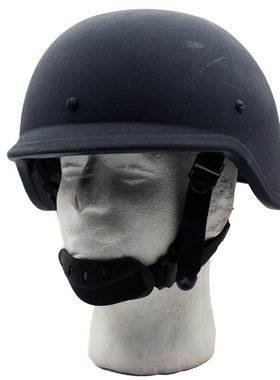 犀兕合甲全防护型芳纶材料防弹头盔NIJ IIIA级美版PASTG款深蓝色