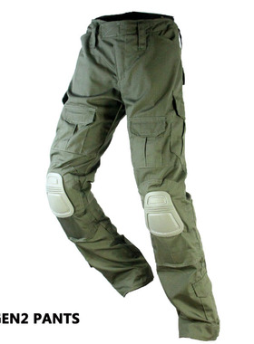 城市通勤机能动战术裤男GEN2工装战斗裤蛙服修身RG游骑兵绿色RG色