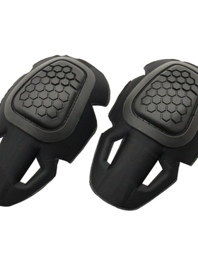 犀兕合甲 G4战斗裤用内插外置战术护膝GEN4护膝硬地用 黑色款