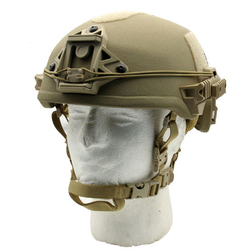 突击先锋温迪防弹头盔 .44防护标准轻量化模块通讯NIJ IIIA3 沙色