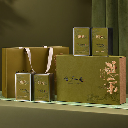 明前新茶汉中仙毫500g礼盒